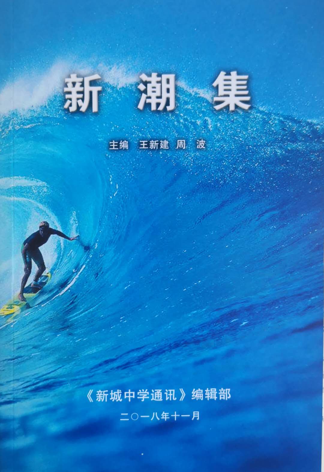 放歌新时代   逐浪立潮头 — 周波先生作品赏析  （作者：宋  智）